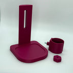 Water Bottle Holder Adjustable Height Free Standing Pet Water Bottle Holder RoseLark Pet Products