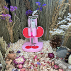 Water Bottle Holder Cherries Adjustable Water Bottle Holder RoseLark Pet Products