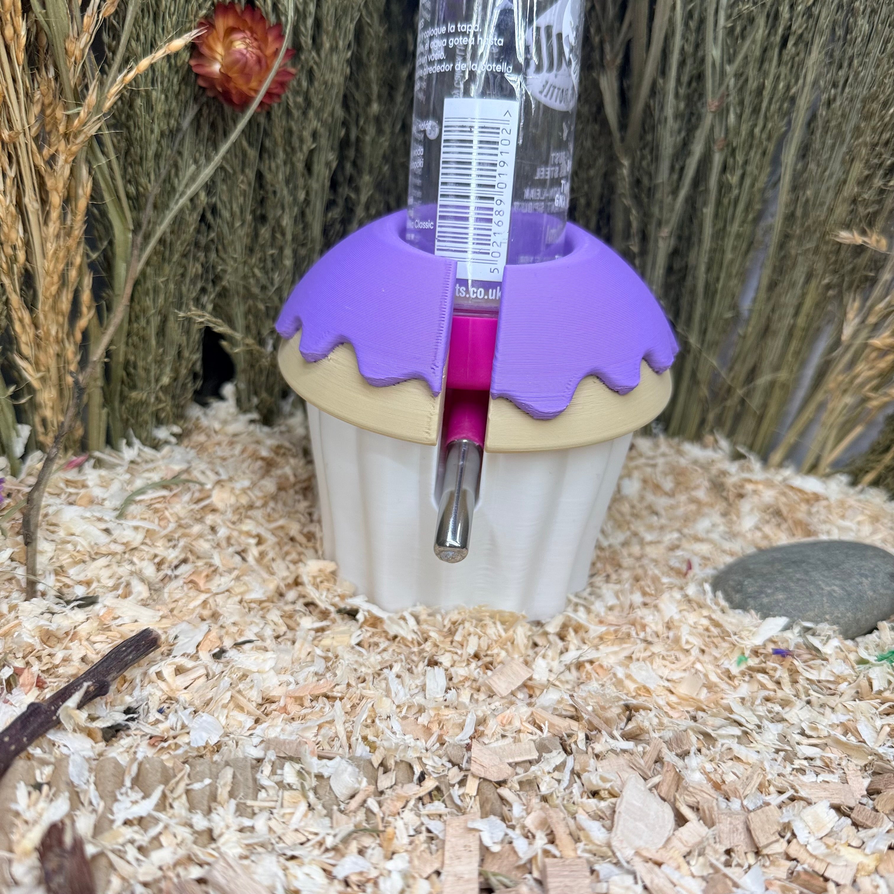 Water Bottle Holder Cupcake Water Bottle Holder RoseLark Pet Products